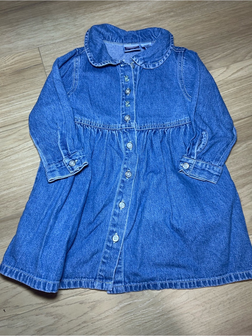 Koala Kids Light Blue Denim Button-Front Shirt